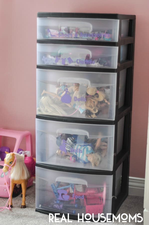 Shoes, Brushes and Where is Ken?: Organizing Barbie Clutter
